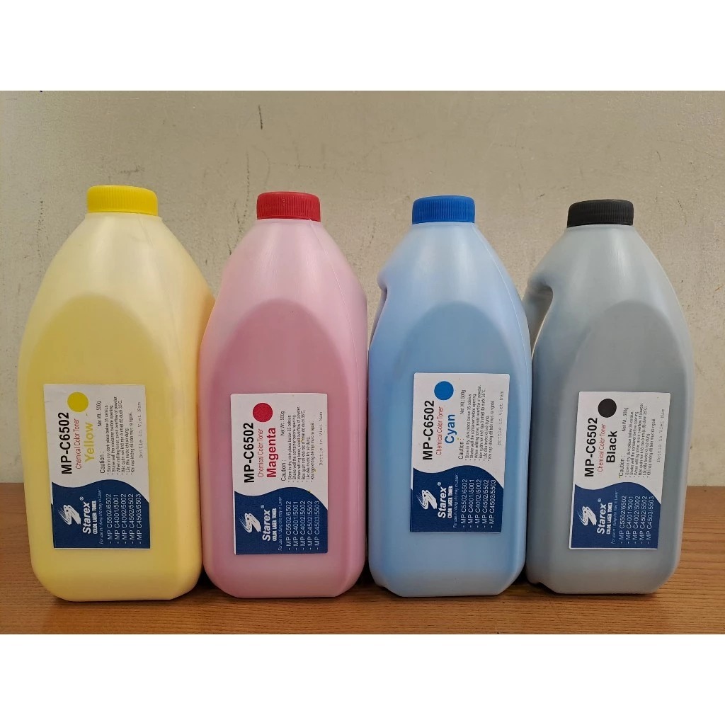 Mực Ricoh MPC 4502/4503/5505/651/751/5502/6502 Starex (mẫu chai mới)