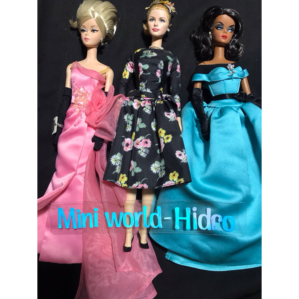 Búp bê Barbie thời trang silkstone chính hãng Mattel Madam Lavinia Harlem Theatre, Grace Kelly Roman