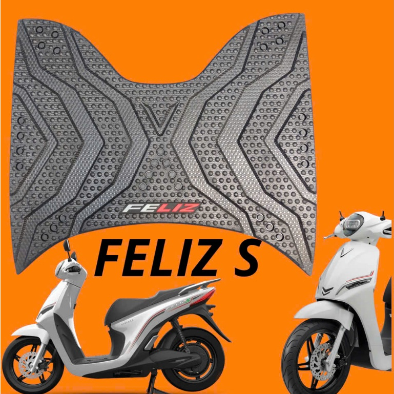 Thảm lót sàn feliz s,lót sàn xe điện vinfast feliz s,thảm đê chân xe feliz s,để chân feliz s
