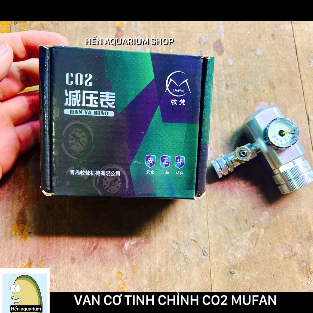 Van cơ co2 Mufan chính hãng cho hệ thống co2 thuỷ sinh
