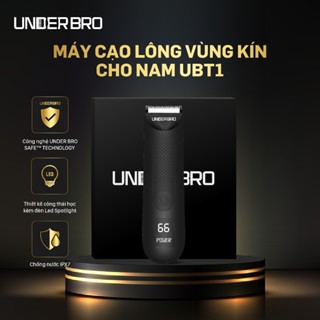 Máy Cạo Lông Vùng Kín Nam Under Bro Tông Đơ Cạo Lông Vùng Kín Cho Nam Chống Nước IPX7 Công Thái Học