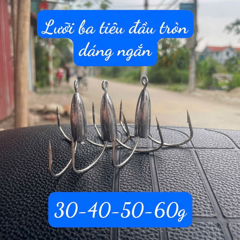 (giá rẻ)Lưỡi ba tiêu chuyên câu biển quăng ba tiêu