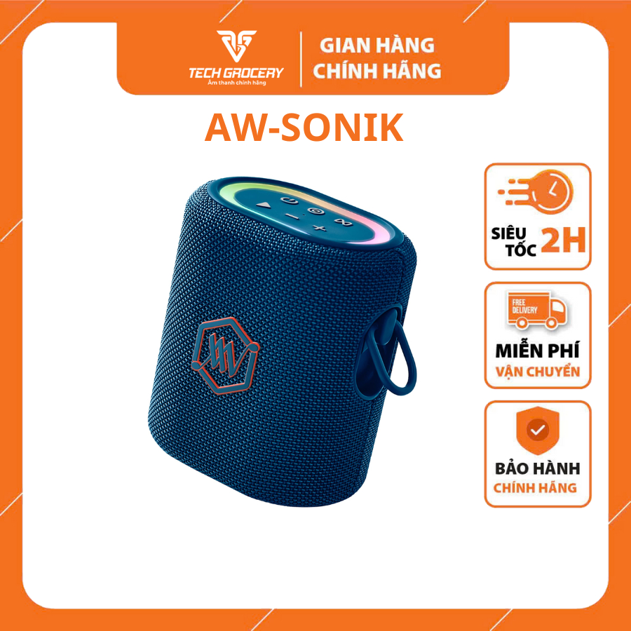 Loa Bluetooth Di Động Alpha Works SONIK - Hàng Chính hãng
