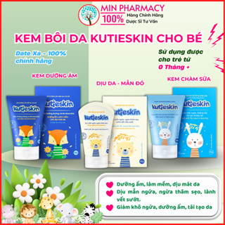  Kem bôi da KUTIESKIN Làm mềm da Dưỡng ẩm  Dịu da Giảm hăm tả mẩn ngứa cho bé  kem chàm sữa 30g 