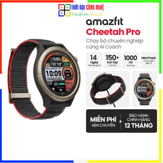 Đồng hồ thông minh Amazfit Cheetah Pro | 47mm - Track Run. Bảo hành 12 tháng, 1 đổi 1 30 ngày.