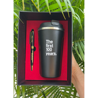  Bộ Quà Tặng Cao Cấp Ly Giữ Nhiệt Inox 304 Dung Tích 510ml và Bút Ký Khắc logo Tên Theo Yêu Cầu 