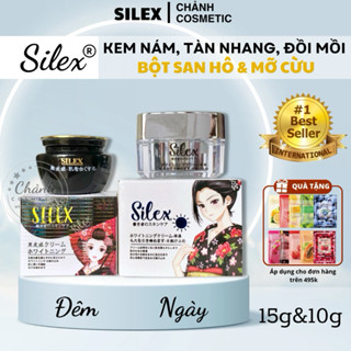 Bộ Kem Silex Mỡ Cừu & Kiyoko Ngừa Nám, Tàn Nhang, Đồi Mồi, Dưỡng Trắng Da, Giữ Ẩm, Chống Nắng 15g