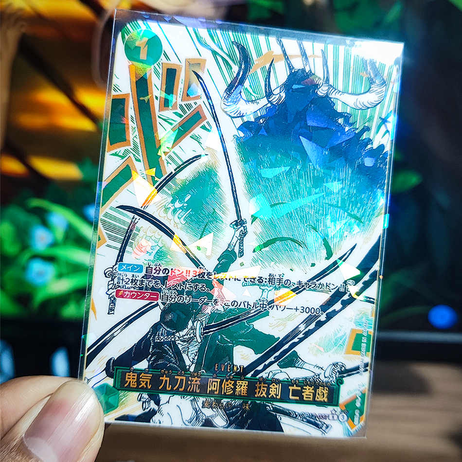 Thẻ bài event sưu tầm One Piece Card Game - Card event custom One Piece hiệu ứng hologram