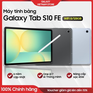 CÓ HỎA TỐC - Máy tính bảng Samsung Galaxy Tab S10 FE Wifi 128GB - Hàng mới bảo hành chính hãng