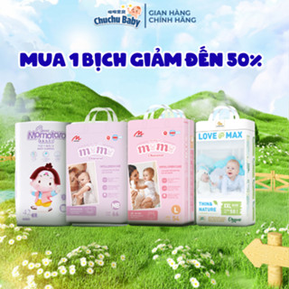 [1 BỊCH] Tã Bỉm LOVEMAX, MOMOTARO, MOMO DIAMOND 2025 Chính Hãng, Chống tràn hiệu quả
