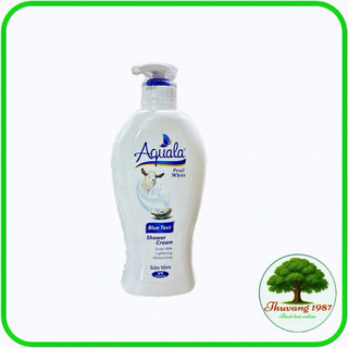 Sữa tắm Aquala Pearl White 650ml-1.2L làm sạch dưỡng ẩm dịu nhẹ