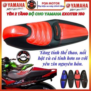 Yên 2 Tầng Độ Exciter 150 Từ 2015 Đến 2025 – Êm Ái, Thể Thao, Gắn Như Zin Không Cần Chế Cháo