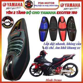 Yên 2 Tầng Độ Exciter 150 Từ 2015 Đến 2025 – Êm Ái, Thể Thao, Gắn Như Zin Không Cần Chế Cháo