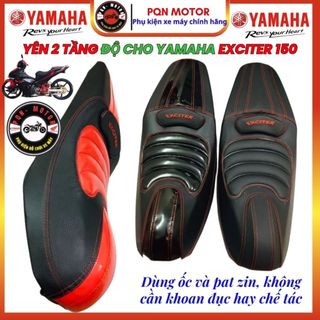 Yên 2 Tầng Độ Exciter 150 Từ 2015 Đến 2025 – Êm Ái, Thể Thao, Gắn Như Zin Không Cần Chế Cháo