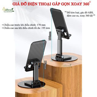 Giá Đỡ Điện Thoại Để Bàn Gấp Gọn Có Thể Điều Chỉnh Được Độ Cao