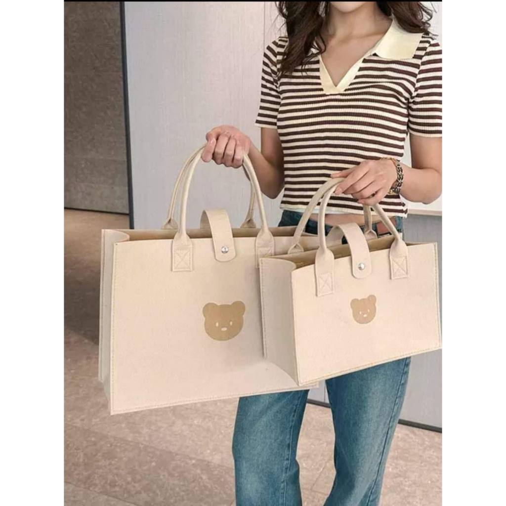 TÚI NỈ GẤU PHONG CÁCH HÀN QUỐC