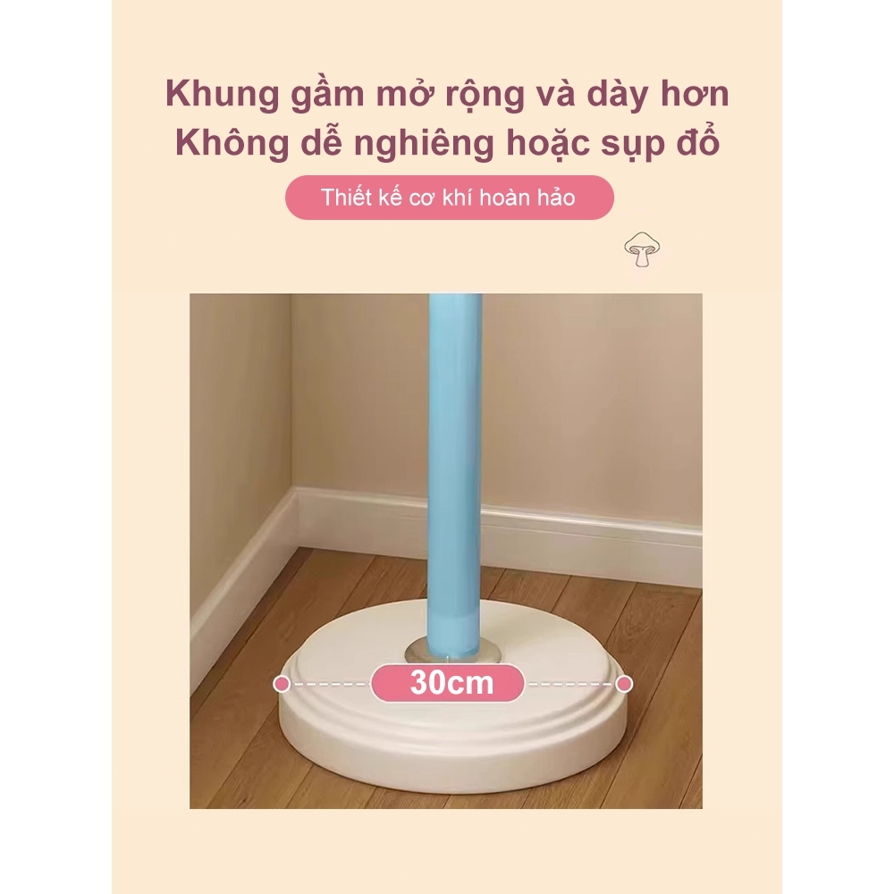 𝑻𝒓𝒐𝒚 Cây Treo Quần Áo Hình Nấm Dễ Thương Hoạt Hình Giá treo quần áo đứng chất Móc Treo Đa Năng | BigBuy360 - bigbuy360.vn