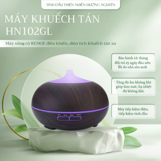 máy xông tinh dầu HƯƠNG NGUYÊN, máy khuếch tán tinh dầu có REMOE điều khiển, diện tích khuếch tán xa