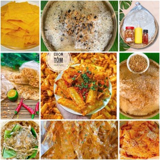 SÉT BÁNH TRÁNG MUỐI TỎI XIKE ,SATE ,TẮC ,PHOMAI,VỊ BÒ GÀ THẬP CẨM BƠ  NHIỀU VỊ SIÊU NGON