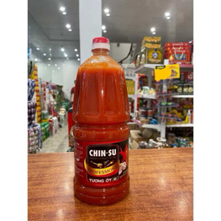  Tương ớt Chinsu - Can 2.1kg   mẫu mới  
