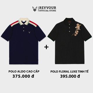 Combo 2 Áo Polo Aldo + Polo Luxe Floral ( Độc Quyền Revvour )