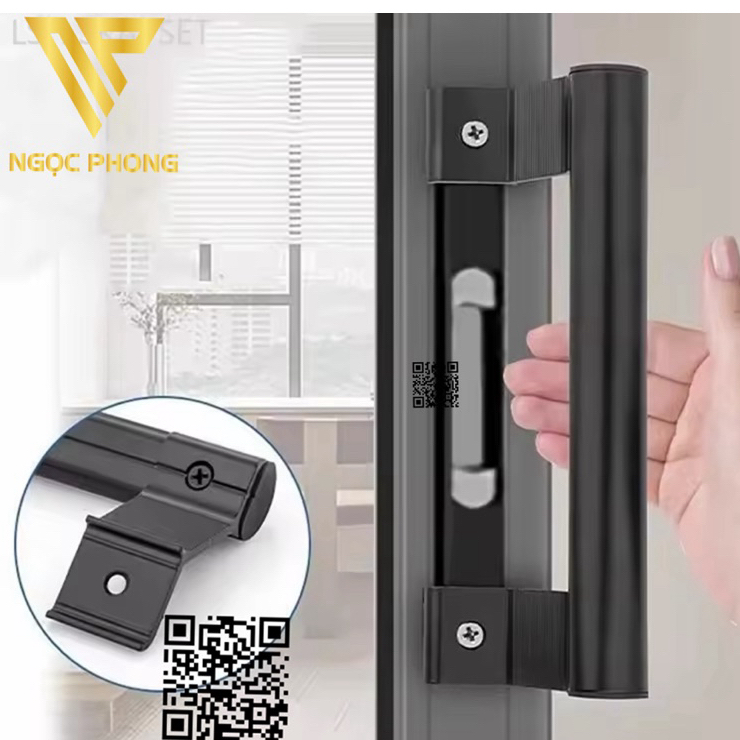 Tay nắm Chữ D cửa lùa cao cấp