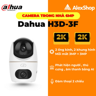   6M-10M  Camera Dahua Hero Dual 2 Mắt H3D-3F  6M   H5D-5F  10M  Trong Nhà 2 Mắt 