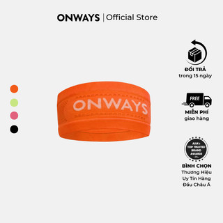 ONWAY Băng Trán Thể Thao Dệt Kim Cao Cấp, Mỏng Nhẹ, Ôm Sát Phần Đầu KNIT HEADBAND U3095