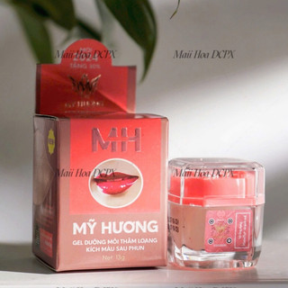   Mẫu Mới 2024  Gel Dưỡng Môi Chống Thâm Loang Mỹ Hương 13g Chính Hãng 