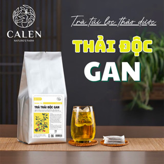 Trà bổ gan Calen Nature's Farm, hạ men gan, giảm xơ gan, tăng cường chức năng thải đôc gan Calen Herbal Tea