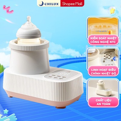 Máy lắc và giữ ấm bình sữa Chilux H7 - Lắc sữa tự động, độ ồn thấp, chất liệu an toàn