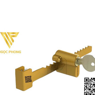 Khoá răng cưa tủ kính lùa huy hoàng