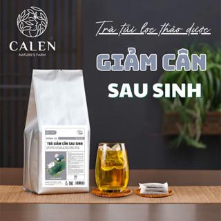 Trà giảm cân sau sinh Calen Nature Farm ích sữa, xổ mỡ, thải độc dưỡng da giúp săn chắc vòng eo