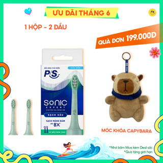Hộp đầu bàn chải điện P/S Sonic Expert Chuyên Gia Sóng Âm- 2 đầu/hộp