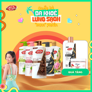 Sữa Tắm Lifebuoy 800gr Detox Và Sạch Sâu Khỏi Bụi Mịn Pm2.5 Detox 100% Từ Thiên Nhiên Diệt Khuẩn