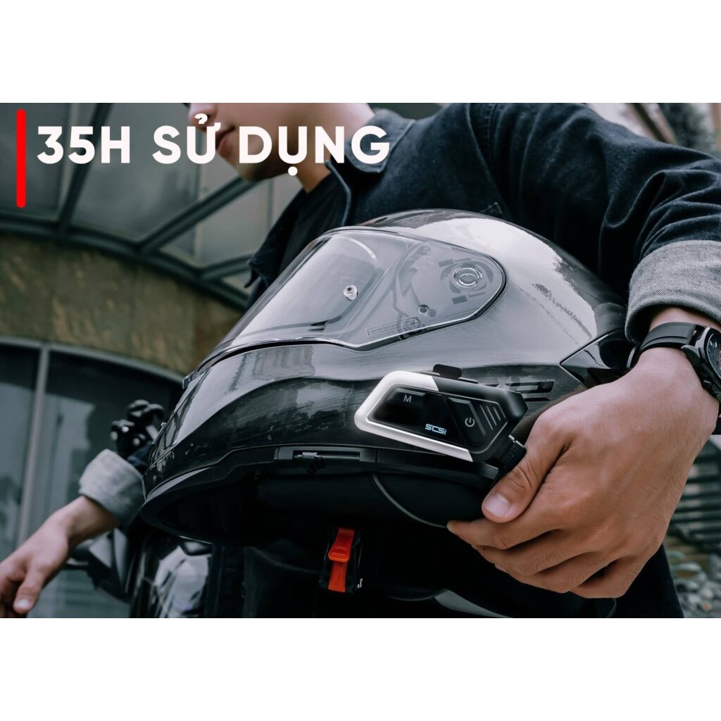 Tai nghe bluetooth SCS S9XM chính hãng đàm thoại 2 người