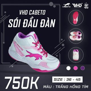 8.VHD Cabeto - Giày Bóng Chuyền - Sói Đầu Đàn - Cày Sân Bê Tông, Thích Hợp Cả Nam và Nữ