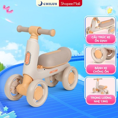Xe thăng bằng cho bé Chilux B04 - Cấu trúc xe ổn định chống lật, bánh xe chống ồn