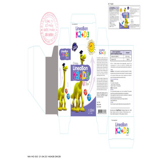 Vitamin K2D3 LineaBon 10ml Cho Bé