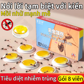 🐜NO Kiến!🐜thuốc diệt kiến sinh học thuốc kiến sinh học diệt kiến tận gốc Gói 8 viên Bẫy booby nối tiếp chống kiến