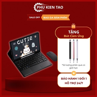  Bao Da Kèm Bàn Phím có TouchBar dành cho iPad Pro 12.9 2018 2020 2021,2022,2023,2024,2025 