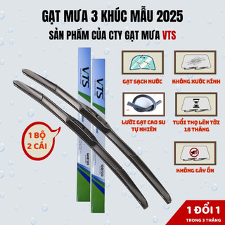 Gạt Mưa 3 Khúc Cao Cấp Gạt Sạch Trong Kính ,Gạt Êm Không Kêu | Lựa Chọn Thông Số Theo Tên + Đời Xe