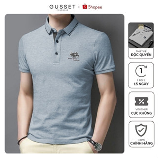  Áo Polo Nam Ngắn Tay Gusset Thêu Ngựa HPX Áo Sơ Mi Nam Cổ Bẻ Vải Thun Cao Cấp Co Giãn 4 Chiều Thoáng Mát 