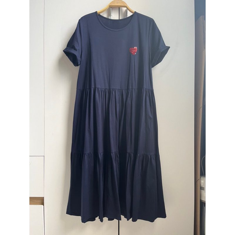 Váy babydoll cotton Airism