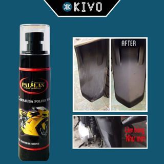 Chai Xịt Bóng Sơn Xe Máy Pallas Polish Wax 120ml - Bình Xịt Wax Bóng Xe Máy , Đánh Bóng Ô Tô-KIVO