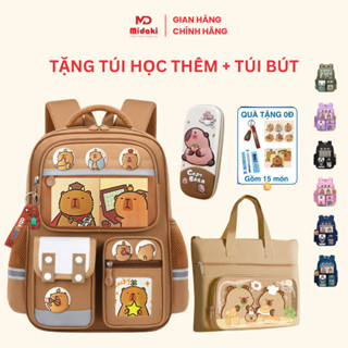 COMBO Balo Chống Gù+Túi Học Thêm+Hộp Bút In 3D Cho Bé Trai Gái Học Sinh Cấp 1 2 Đeo Vai Mầm Non Mẫu Giáo Đi Học