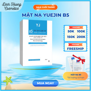  Mặt nạ B5 Yuejin Repair Control EGF cấp ẩm đa tầng phục hồi và làm dịu da Hộp Combo 