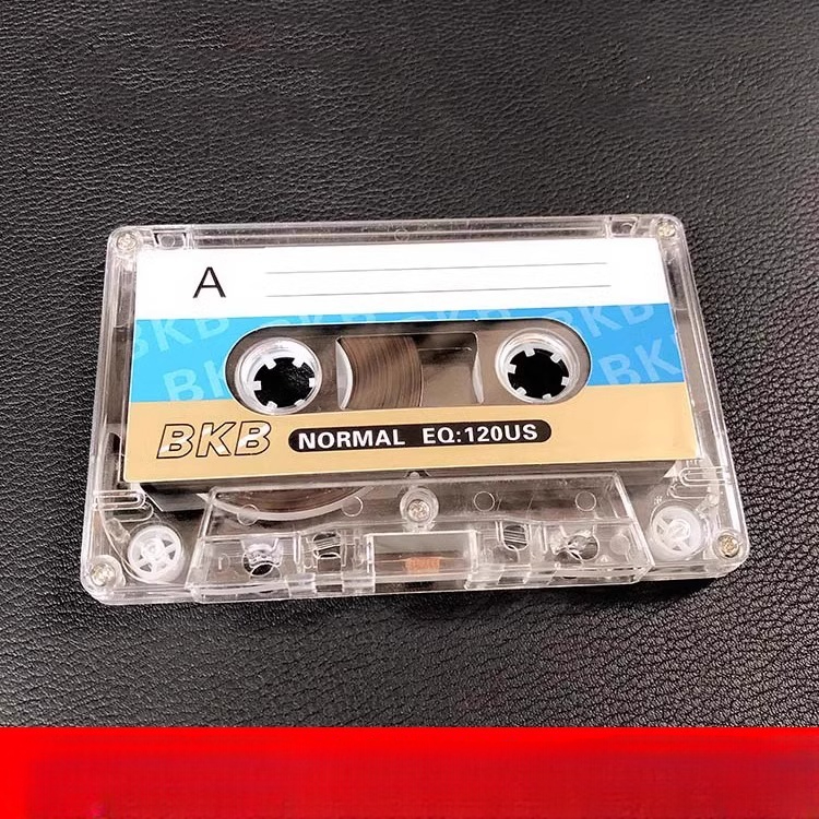 Băng ghi âm 60 phút băng cassette mới trống băng trắng ghi âm dùng thu nhạc, giọng hát hoặc tài liệu