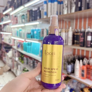 XỊT DƯỠNG TÓC LACEI NUTRITION TÍM 200ML