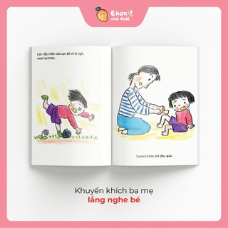 Truyện Ehon bé 3-4-5 tuổi - Để Con Được Khóc